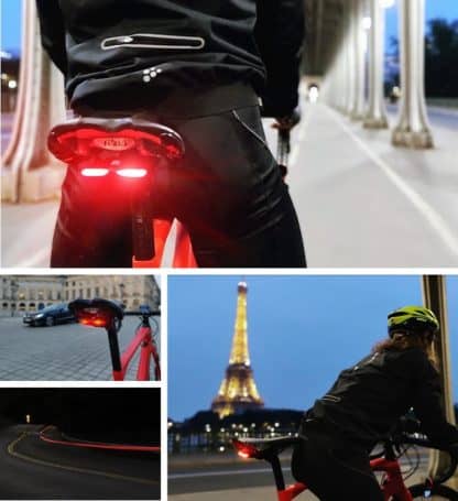 BEAM LUCIA Slim Oplaadbaar Fiets Achterlicht